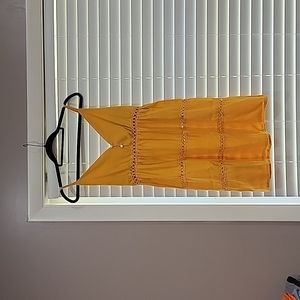 Flowy camisole mini dress